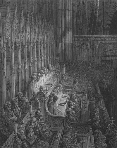ウェストミンスター合唱団 作： Gustave after Dore